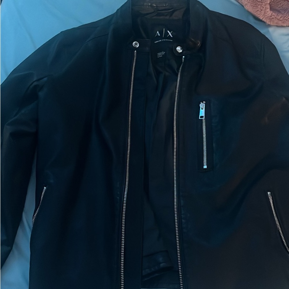 Men's leather jacket